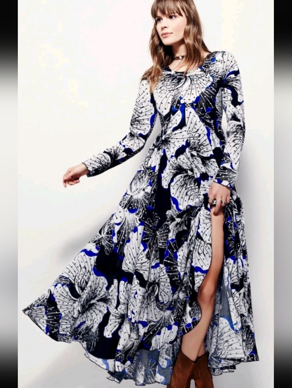 Free People First Kiss Maxi Dress Size M